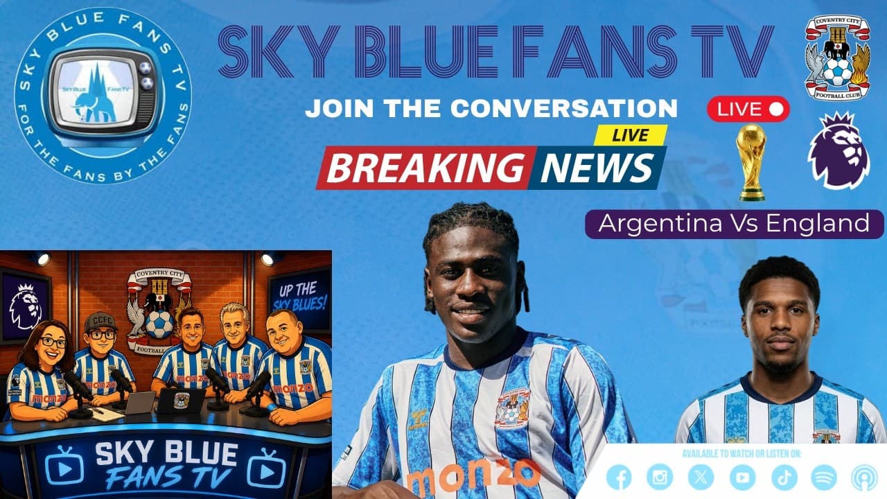 Coventry City FC LIVE podcast | Transfers, Points & News!