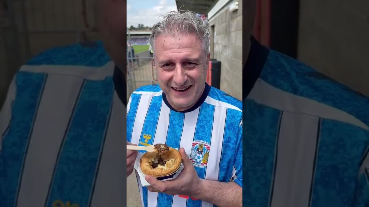 Claudio reviews Northampton's Steak and Ale pie! #pusb #football #premierleague #ccfc #podcast